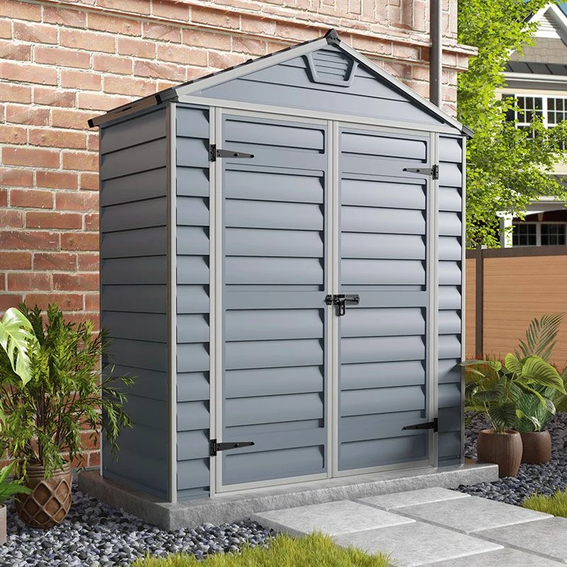6' X 3' Palram Canopia Grey Skylight Plastic Shed (1.85m X 0.9m) 1 6' X 3' Palram Canopia Grey Skylight Plastic Shed (1.85m X 0.9m)