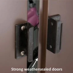 8' X 5' Yardmaster TopLight Pent Metal Shed (2.38m X 1.59m) -Lifetina Shop 02 85sp18 8 x 5 yardmaster toplight pent metal shed feature1 min 1