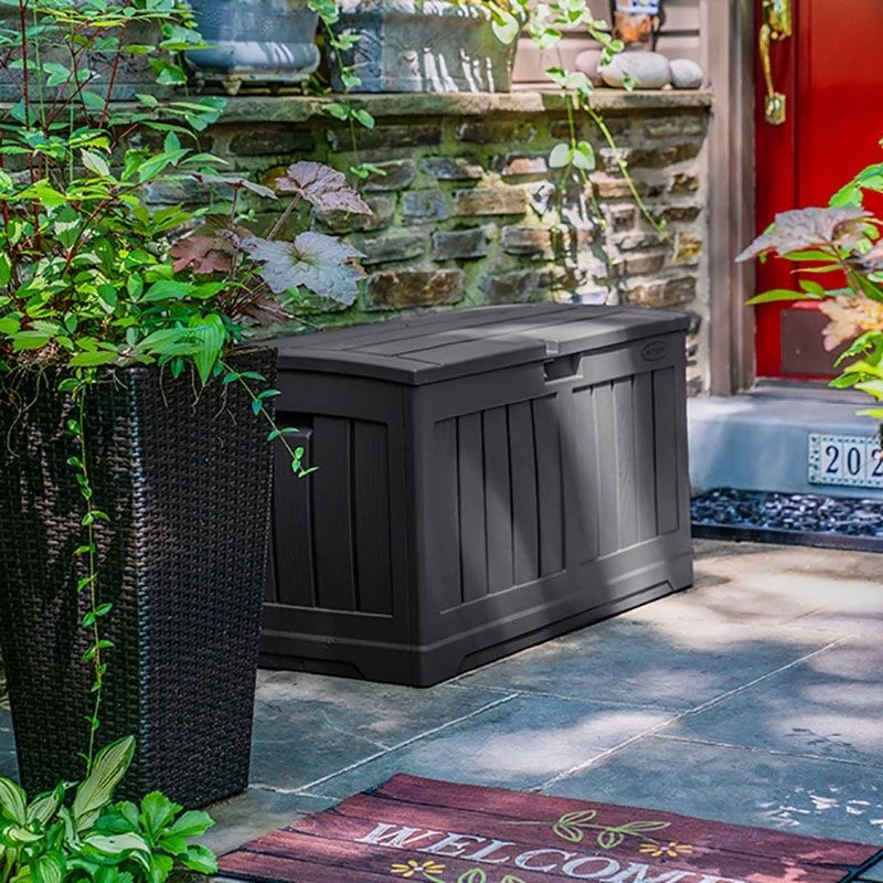 3' X 2' Suncast 189L Resin Deck Box - Peppercorn (0.94m X 0.52m) 2 3' X 2' Suncast 189L Resin Deck Box - Peppercorn (0.94m X 0.52m) - Image 2