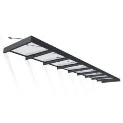 27’9 X 4’7 Palram Canopia Sophia XL 9000 Grey Clear Door Canopy (8.45m X 1.4m) -Lifetina Shop 03 707293 sophia 9000 render min