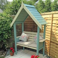 Shire Blossom Garden Arbour Seat 5'x2' -Lifetina Shop 03 blos0101dsl 1aa insitu3 min