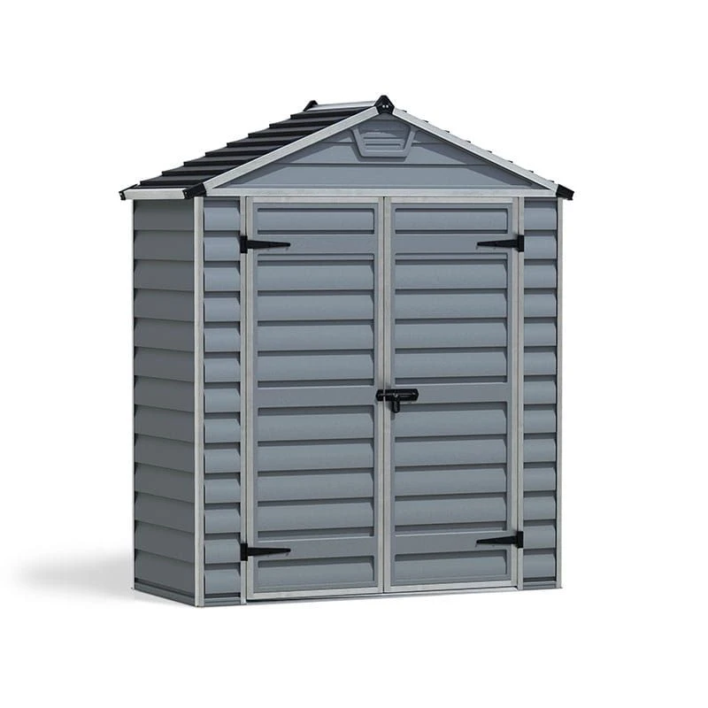 6' X 3' Palram Canopia Grey Skylight Plastic Shed (1.85m X 0.9m) 16 6' X 3' Palram Canopia Grey Skylight Plastic Shed (1.85m X 0.9m) - Image 16