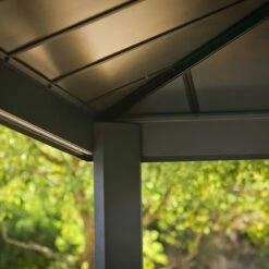 14' X 14' Palram Canopia Dallas Grey Garden Gazebo (4.22m X 4.22m) -Lifetina Shop 05 707105 14x14 pc dallas feature min