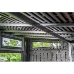 10' X 7' Suncast Modernist Plastic Garden Storage Shed With Barn-Style Door (3.28m X 2.22m) -Lifetina Shop 05 bms9000 suncast modernist 10x7 feature2 min