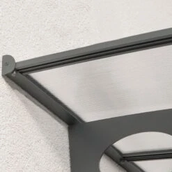 22’ X 4’7 Palram Canopia Herald 6690 Grey Mist Large Door Canopy (6.71m X 1.39m) -Lifetina Shop 06 703922 herald 6690 feature3 min