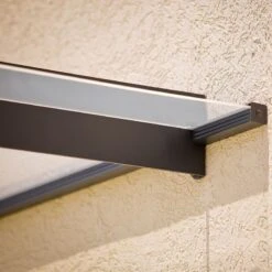 14' X 3' Palram Canopia Nancy 4100 Door Canopy - Grey (4.11m X 0.94m) -Lifetina Shop 07 706957 14x3 pc nancy feature min