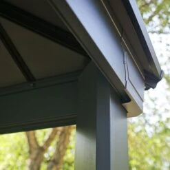 14' X 14' Palram Canopia Dallas Grey Garden Gazebo (4.22m X 4.22m) -Lifetina Shop 08 707105 14x14 pc dallas feature min