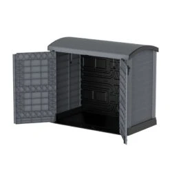 4'9 X 2'8 Saffron StoreAway 1200L Plastic Garden Storage Shed (1.45m X 0.83m) 22 4'9 X 2'8 Saffron StoreAway 1200L Plastic Garden Storage Shed (1.45m X 0.83m) -Lifetina Shop 08 86633 saffron storeaway 1200l render4 min
