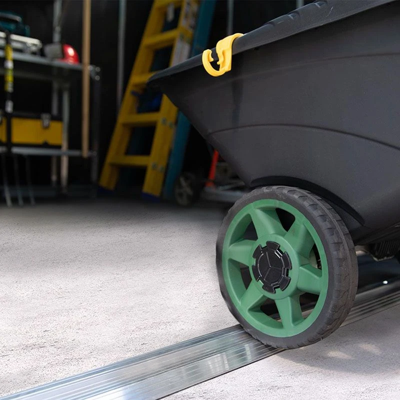 11' X 13.1' Palram Canopia Yukon Dark Grey Skylight Plastic Shed (3.32m X 3.93m) 9 11' X 13.1' Palram Canopia Yukon Dark Grey Skylight Plastic Shed (3.32m X 3.93m) - Image 9