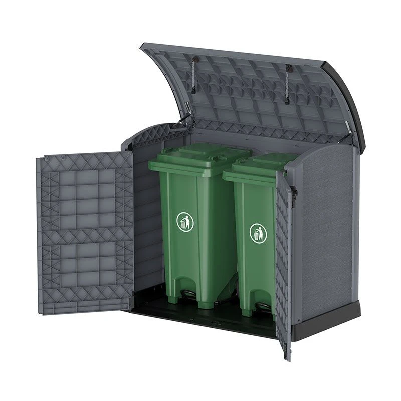 4'9 X 2'8 Saffron StoreAway 1200L Plastic Garden Storage Shed (1.45m X 0.83m) 9 4'9 X 2'8 Saffron StoreAway 1200L Plastic Garden Storage Shed (1.45m X 0.83m) - Image 9