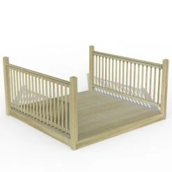 8' X 8' Forest Patio Deck Kit No. 3 (2.4m X 2.4m)