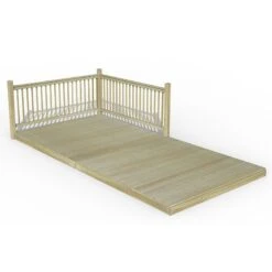 8' X 16' Forest Patio Deck Kit No. 2 (2.4m X 4.8m)