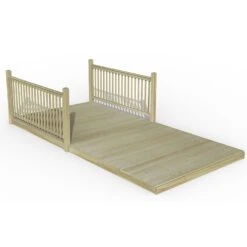 8' X 16' Forest Patio Deck Kit No. 3 (2.4m X 4.8m)