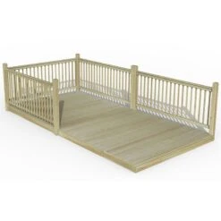 8' X 16' Forest Patio Deck Kit No. 6 (2.4m X 4.8m)