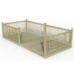 8' X 16' Forest Patio Deck Kit No. 7 (2.4m X 4.8m)