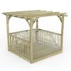 8' X 8' Forest Pergola Deck Kit No. 3 (2.4m X 2.4m)