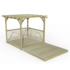 8' X 16' Forest Pergola Deck Kit No. 5 (2.4m X 4.8m)