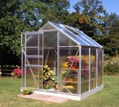 6’4 X 6'5 Halls Popular 66 Small Greenhouse (1.93 X 1.95m) 8 6’4 X 6'5 Halls Popular 66 Small Greenhouse (1.93 X 1.95m) -Lifetina Shop 1. popular 66 green base polycarb