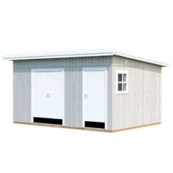 15' X 11' Palmako Kalle (88mm) Premium Multi-room Shed (4.5m X 3.3m) -Lifetina Shop 101232 15x11 palmako kalle shed cutout2 min