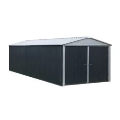 10' X 17' Yardmaster 1017 Metal Garage (2.97m X 5.22m) -Lifetina Shop 1017a yardmaster garage cutout1 min