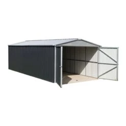10' X 17' Yardmaster 1017 Metal Garage (2.97m X 5.22m) -Lifetina Shop 1017a yardmaster garage cutout2 min
