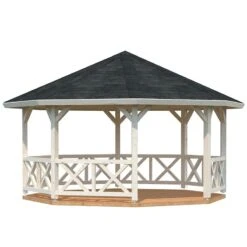 4.5x4.5m (15'x15') Palmako Betty Garden Pavilion - Luxury Gazebo 13 4.5x4.5m (15'x15') Palmako Betty Garden Pavilion - Luxury Gazebo -Lifetina Shop 105212 4 5 x 4 5m palmako betty gazebo cutout1 min