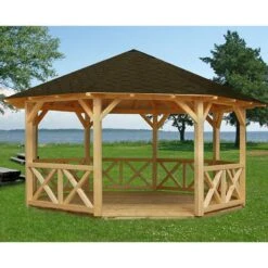 4.5x4.5m (15'x15') Palmako Betty Garden Pavilion - Luxury Gazebo 10 4.5x4.5m (15'x15') Palmako Betty Garden Pavilion - Luxury Gazebo -Lifetina Shop 105212 4 5 x 4 5m palmako betty gazebo insitu min
