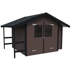 13' X 10' Palmako Marcus Heavy Duty Wooden Apex Shed (3.8m X 2.9m) -Lifetina Shop 107218 8x8 palmako marcus wooden shed cutout6 min