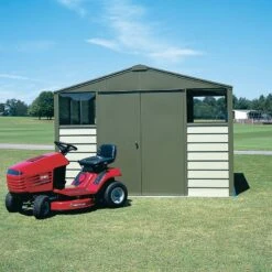 10' X 8' Trimetals Premium Titan 108 Metal Shed (2.98m X 2.37m) -Lifetina Shop 108 03