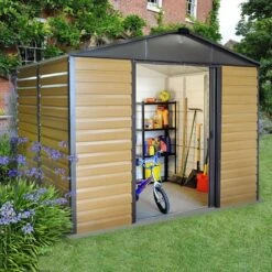 10' X 8' Yardmaster Balmoral 108WGL Metal Shed (3.03m X 2.37m)