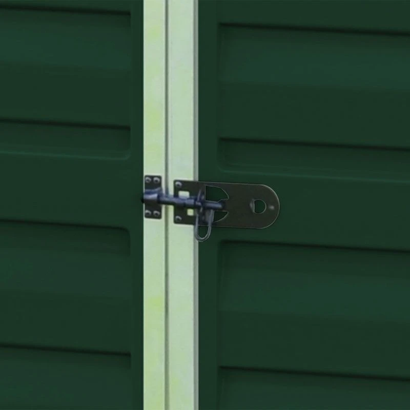 6' X 8' Palram Canopia Dark Green Skylight Plastic Shed (1.85m X 2.29m) 11 6' X 8' Palram Canopia Dark Green Skylight Plastic Shed (1.85m X 2.29m) - Image 11