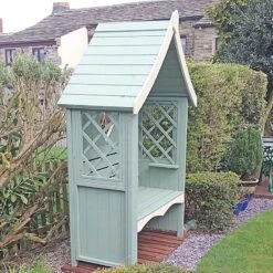 Shire Rose Garden Arbour Seat 5'x3' -Lifetina Shop 10 rose0503dsl 1aa insitu4 min