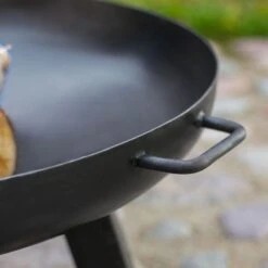 Cook King Polo Steel Fire Bowl - 60cm -Lifetina Shop 111256 polo fire bowl feature1 min