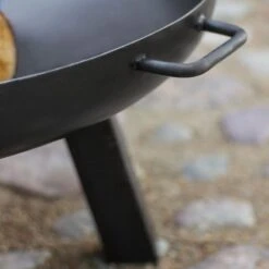 Cook King Polo Steel Fire Bowl - 60cm -Lifetina Shop 111256 polo fire bowl feature2 min