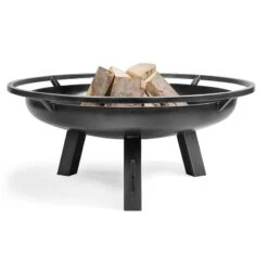 Cook King Porto Steel Fire Bowl - 60cm -Lifetina Shop 111265 porto fire bowl render1 min