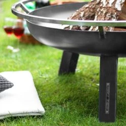 Cook King Porto Steel Fire Bowl - 100cm -Lifetina Shop 111268 porto fire bowl feature min 1