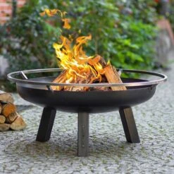 Cook King Porto Steel Fire Bowl - 100cm