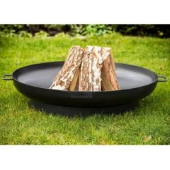Cook King Dubai Steel Fire Bowl - 80cm -Lifetina Shop 111277 dubai fire bowl insitu2 min