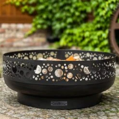 Cook King Boston Decorative Steel Fire Bowl -Lifetina Shop 111283 boston fire bowl insitu2 min