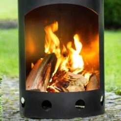 Cook King Faro Garden Stove Fire Pit -Lifetina Shop 111480 cook king faro garden stove fire pit close up3 min