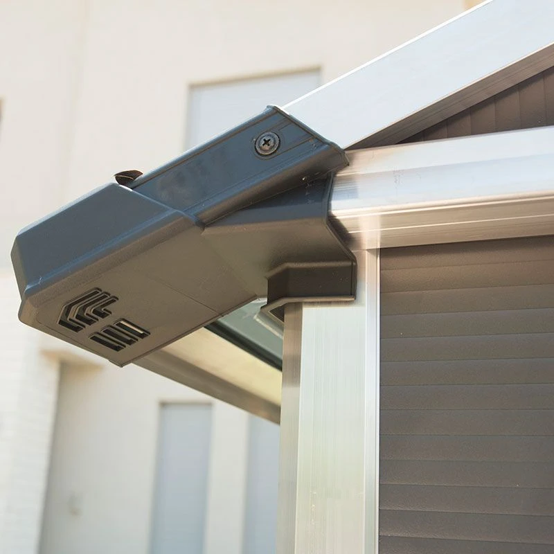 11' X 13.1' Palram Canopia Yukon Dark Grey Skylight Plastic Shed (3.32m X 3.93m) 11 11' X 13.1' Palram Canopia Yukon Dark Grey Skylight Plastic Shed (3.32m X 3.93m) - Image 11