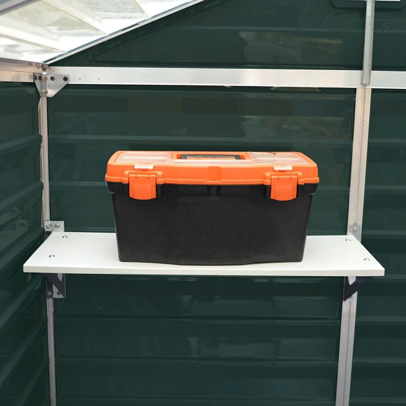 6' X 8' Palram Canopia Dark Green Skylight Plastic Shed (1.85m X 2.29m) 12 6' X 8' Palram Canopia Dark Green Skylight Plastic Shed (1.85m X 2.29m) - Image 12