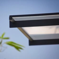 14' X 3' Palram Canopia Nancy 4100 Door Canopy - Grey (4.11m X 0.94m) -Lifetina Shop 11 706957 14x3 pc nancy feature min