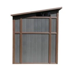 7’ X 7’ Mercia Premium Composite Pent Shed (2.03m X 2.08m) -Lifetina Shop 11 esdxl30pls027 mercia 7x7 composite shed render4 min