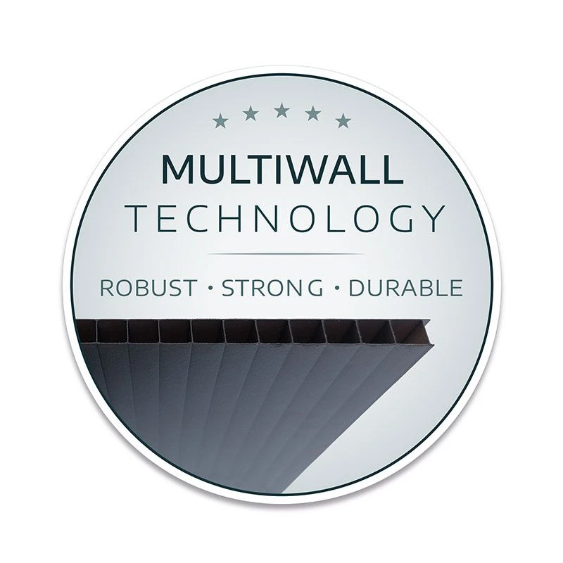 11' X 13.1' Palram Canopia Yukon Dark Grey Skylight Plastic Shed (3.32m X 3.93m) 13 11' X 13.1' Palram Canopia Yukon Dark Grey Skylight Plastic Shed (3.32m X 3.93m) - Image 13