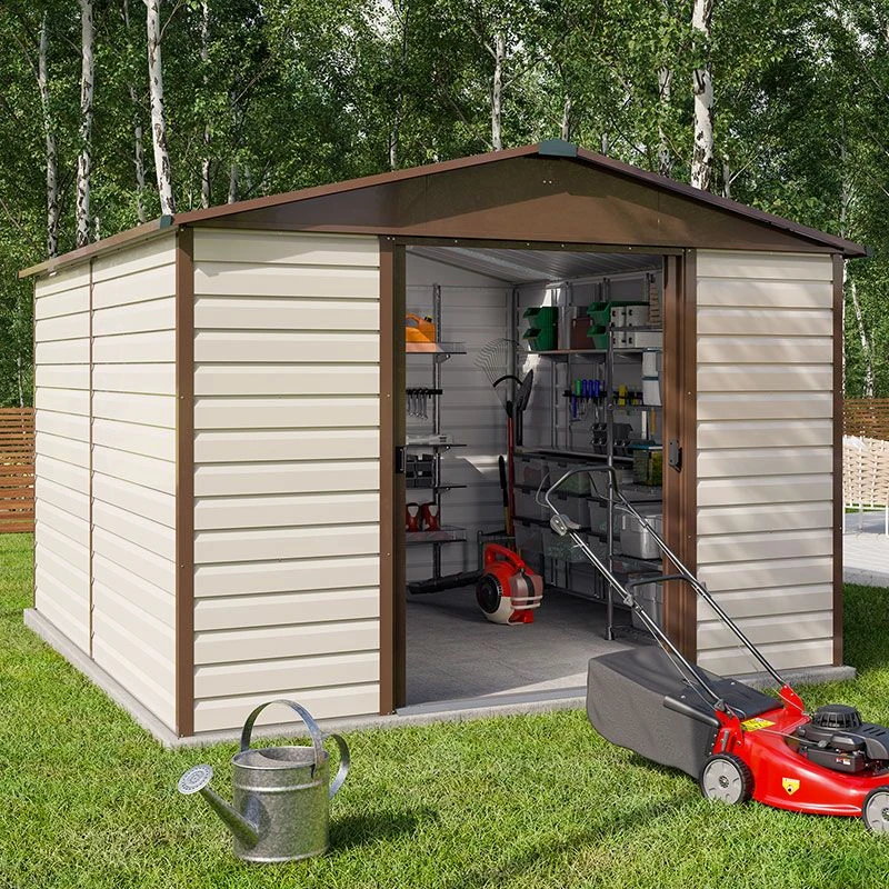 10' X 12' Yardmaster Shiplap Metal Shed (3.03m X 3.78m) 1 10' X 12' Yardmaster Shiplap Metal Shed (3.03m X 3.78m)