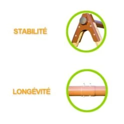 Trigano Oreka Kids Wooden Garden Swing And Slide Set -Lifetina Shop 17610p6 trigano oreka kids wooden garden swing and slide set top bar min