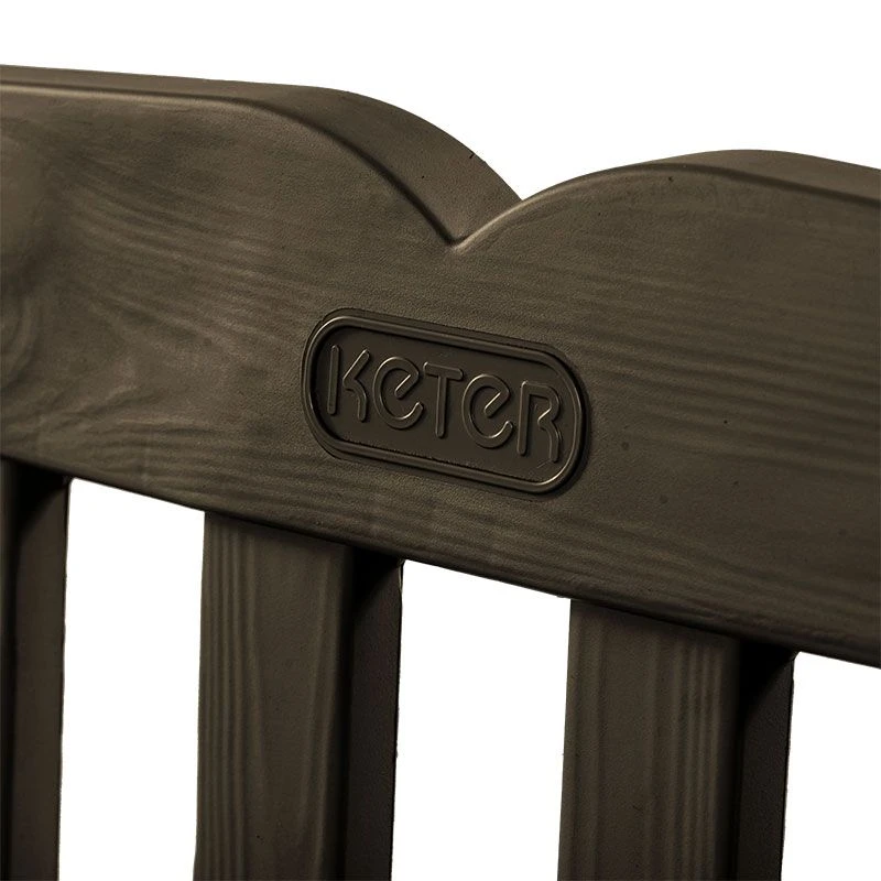 5' X 2' Keter Iceni Wood-Effect Garden Storage Bench (1.4m X 0.6m) 12 5' X 2' Keter Iceni Wood-Effect Garden Storage Bench (1.4m X 0.6m) - Image 12