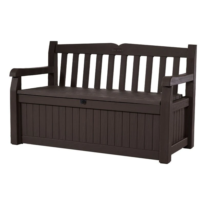 5' X 2' Keter Iceni Wood-Effect Garden Storage Bench (1.4m X 0.6m) 15 5' X 2' Keter Iceni Wood-Effect Garden Storage Bench (1.4m X 0.6m) - Image 15