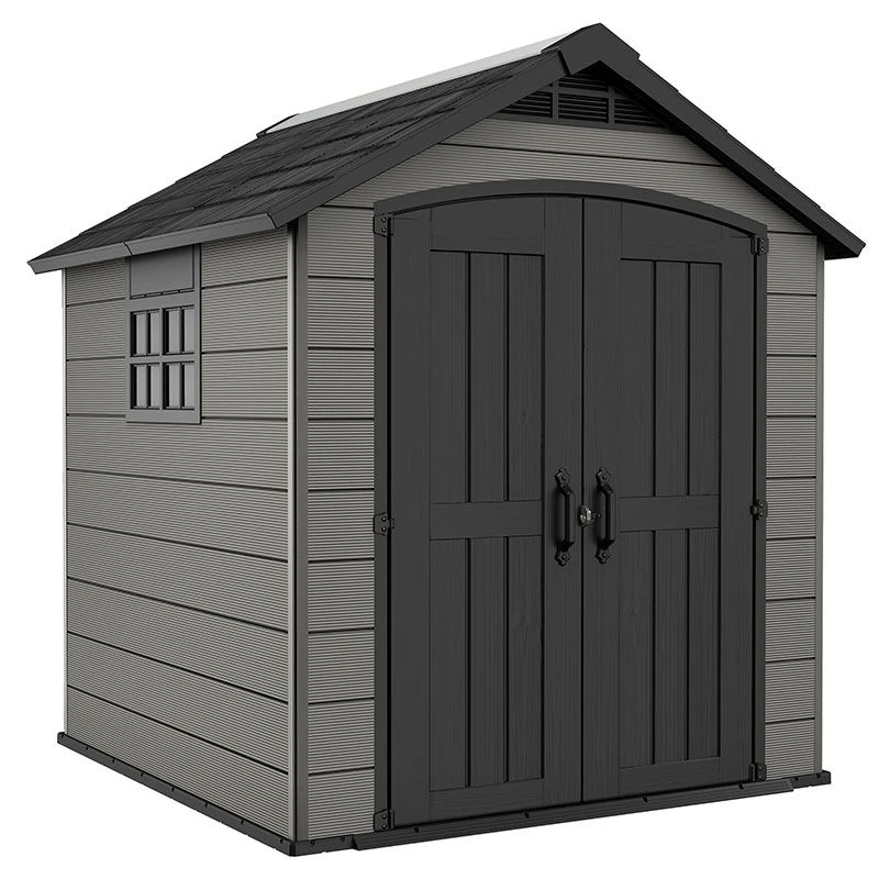 7' X 7' Keter Premier Plastic Garden Shed (2.29m X 2.23m) 5 7' X 7' Keter Premier Plastic Garden Shed (2.29m X 2.23m) - Image 5